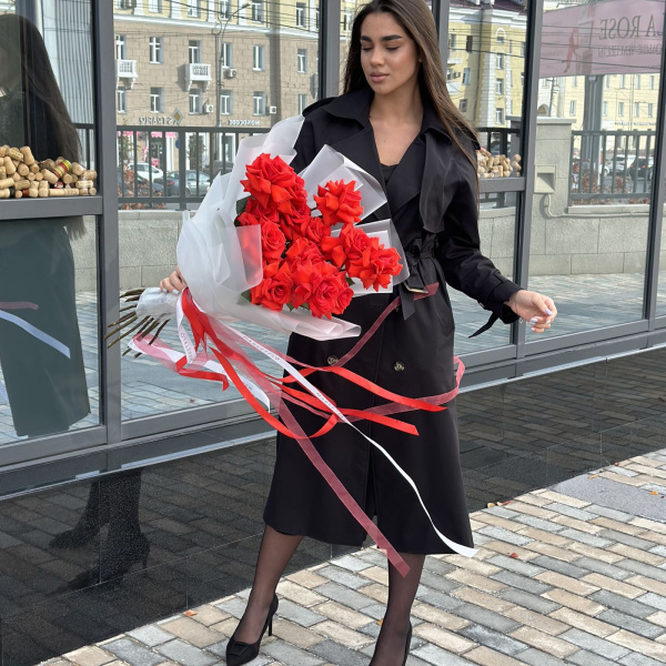 БУКЕТ ИЗ ФРАНЦУЗСКИХ РОЗ